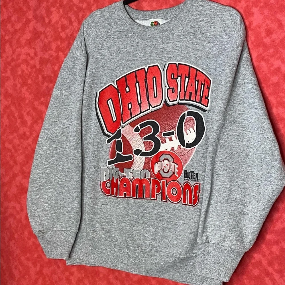 Vintage 2002 OSU 13-0 Undefeated Season Crewneck - Picture 1 of 4